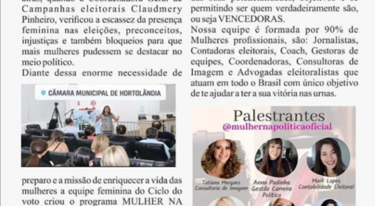 Portal mulher na política